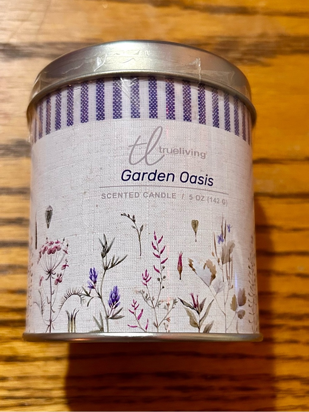 True Living Garden Oasis Candle - Sealed - New